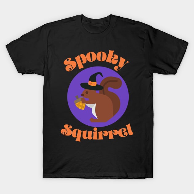 Spooky Squirrel T-Shirt by SquirrelQueen